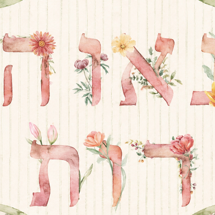 אומנות השם העברי
