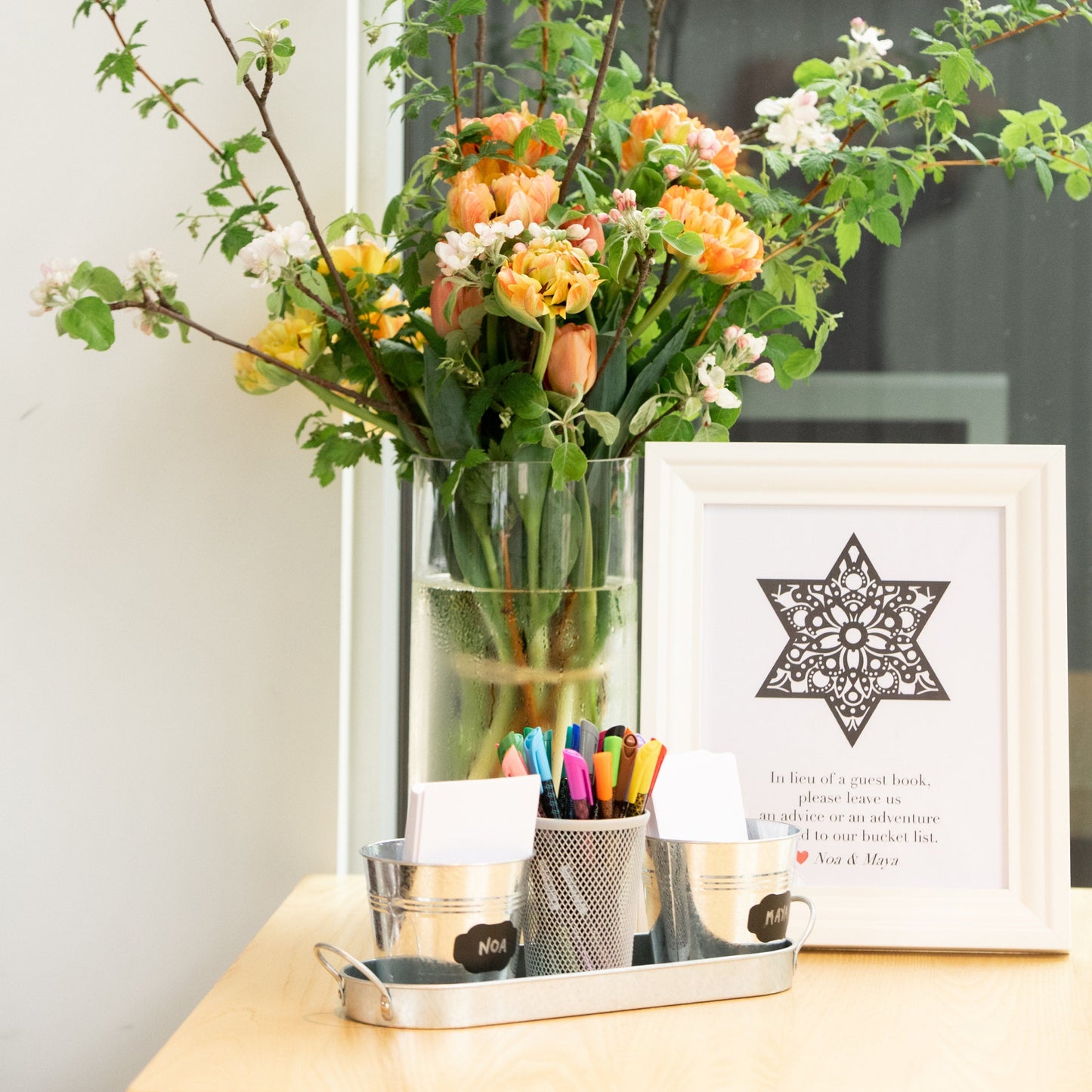 Jewish / Hebrew logos, Jewish event flyers, synagogue logos