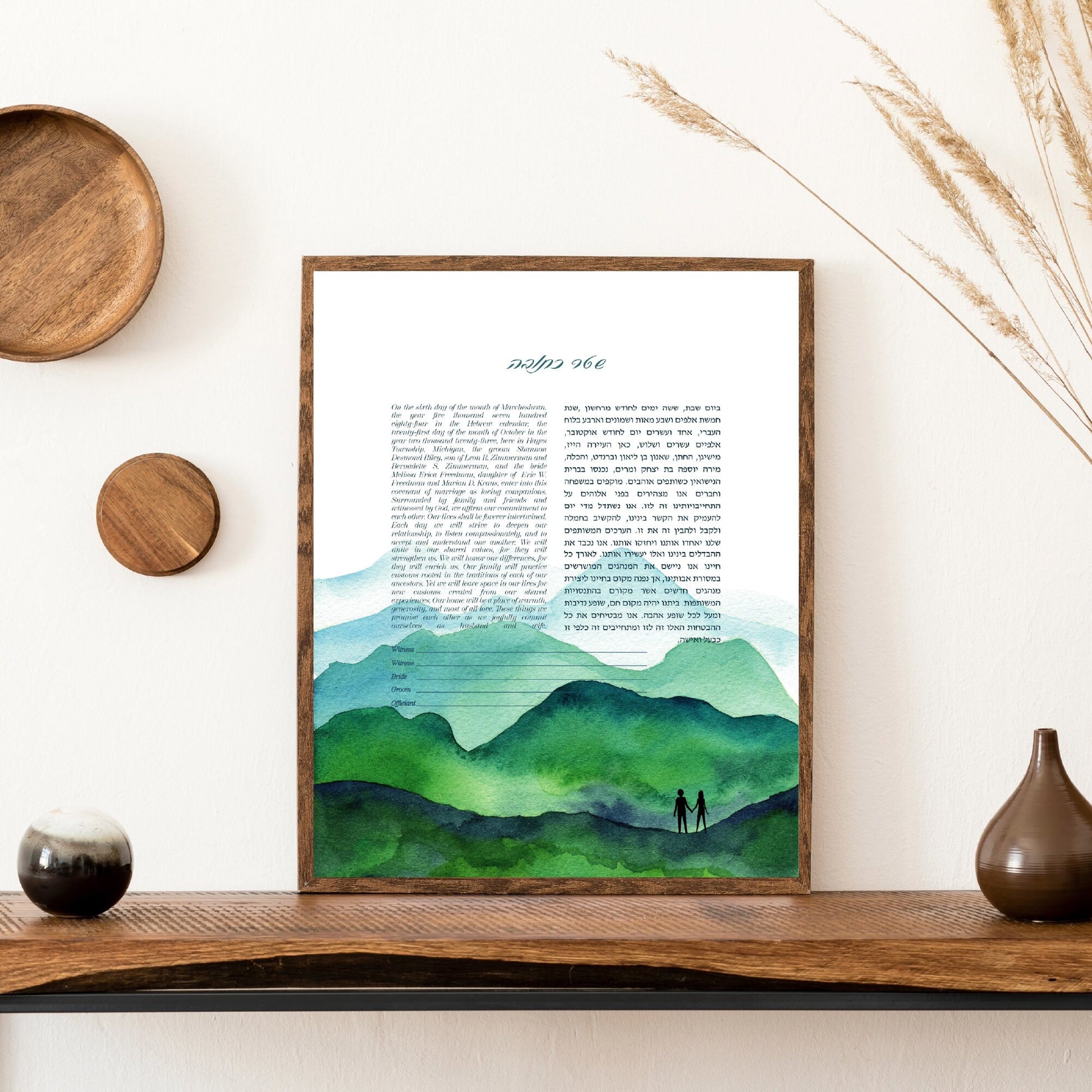 Our Journey Ketubah