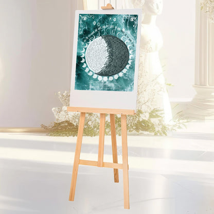 Cosmic ocean moon phases ketubah